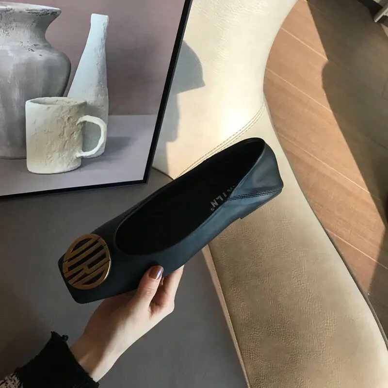 

Women shoes 2020 женские босоножки women sandals Spring 2022 new square head lazy mule shoes flat bottom fashion wear slippers
