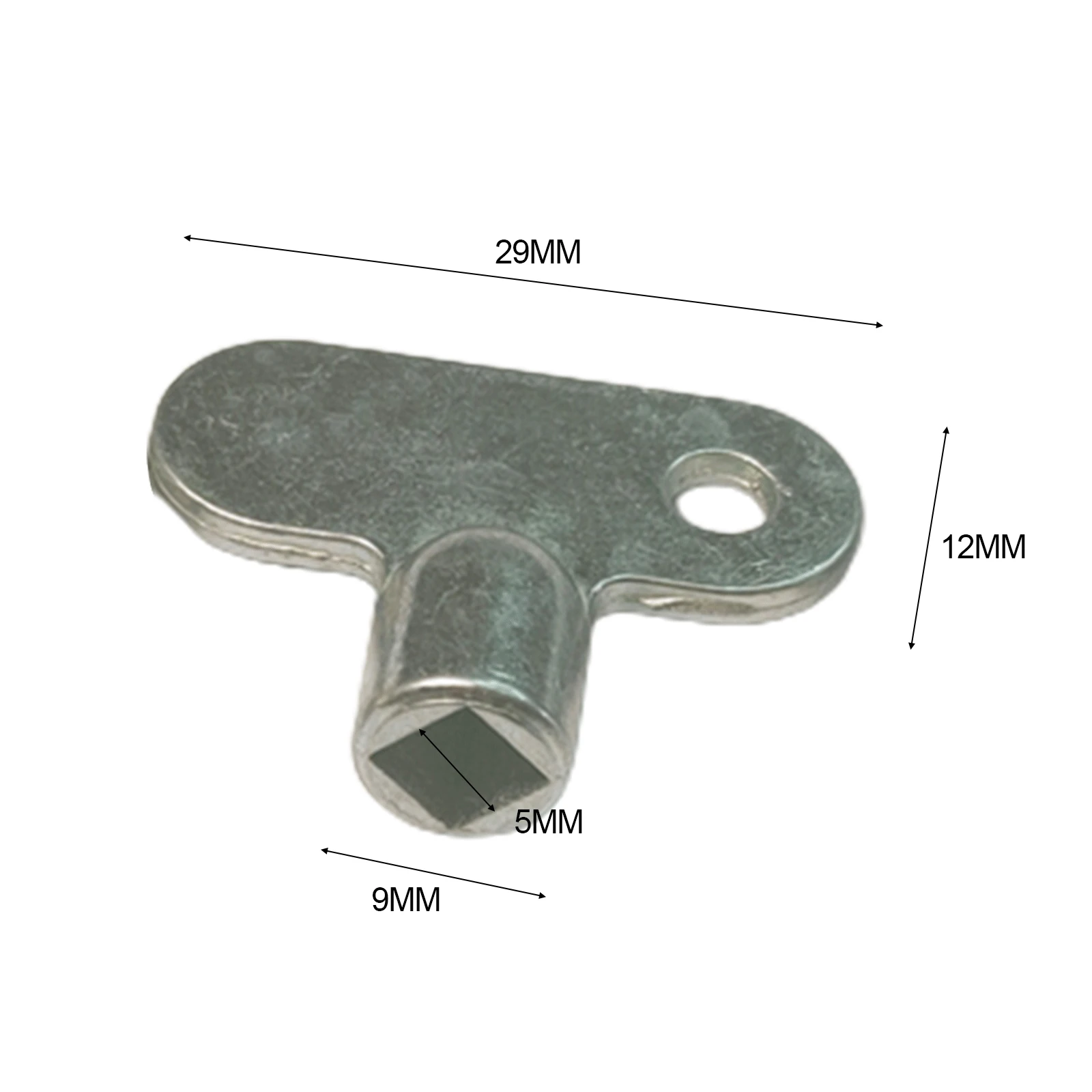 

Radiator Exhaust Valve Key Square 5×5mm Radiator Accessories Zinc Alloy Material For Radiator Cleaning Exhaust Valve Key