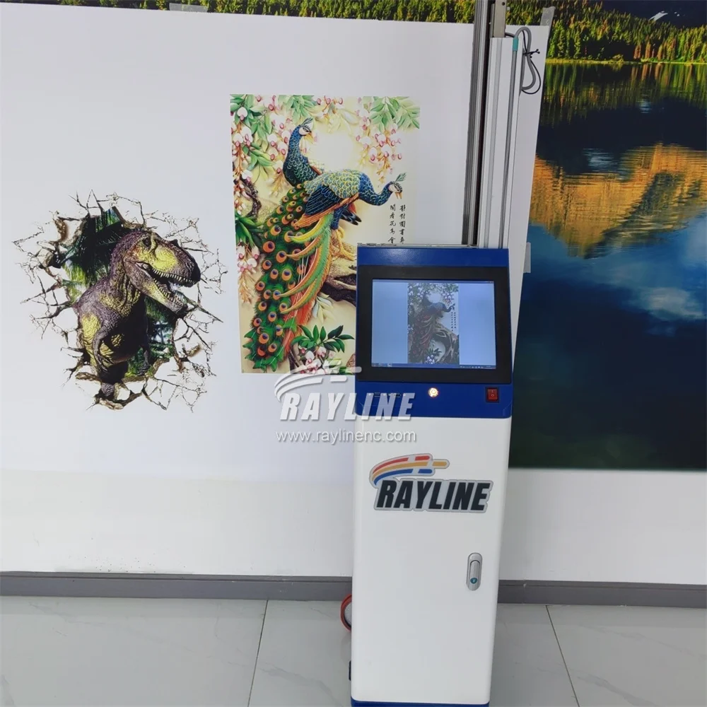 Высокоскоростная интеллектуальная настенная печатная машина AI 4K 3D