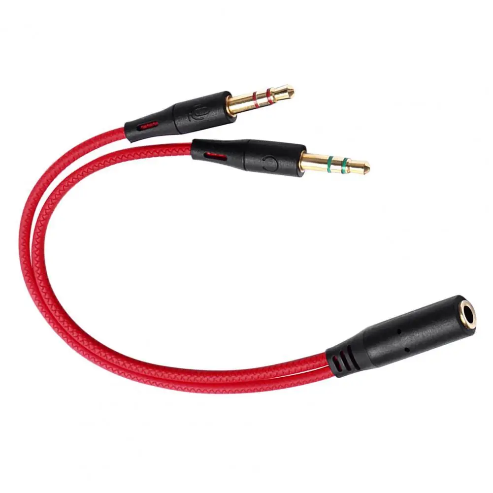 

High-quality Audio Adapter Cable Convenient Durable Audio Extension Cable for Headphone Audio Converter Cable