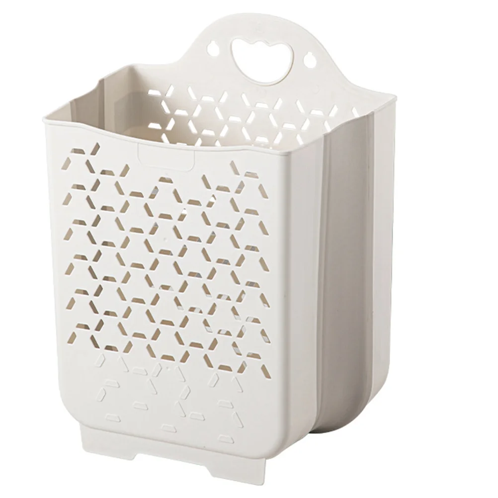 

Laundry Basket Wall Hamper Storage Clothes Dirty Collapsible Foldable Baskets Bin Bathroom Hanging Hamperssink Kitchenwaste
