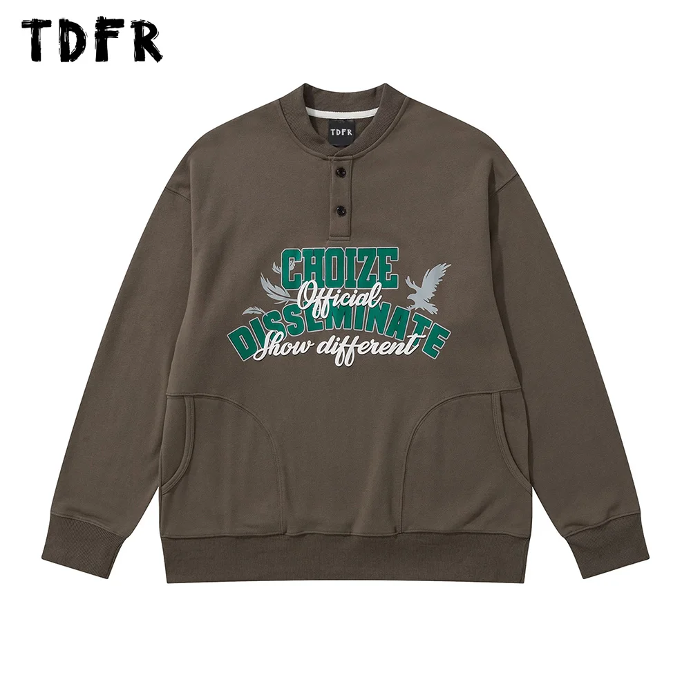 

Мужские повседневные свободные толстовки с длинным рукавом и круглым вырезом