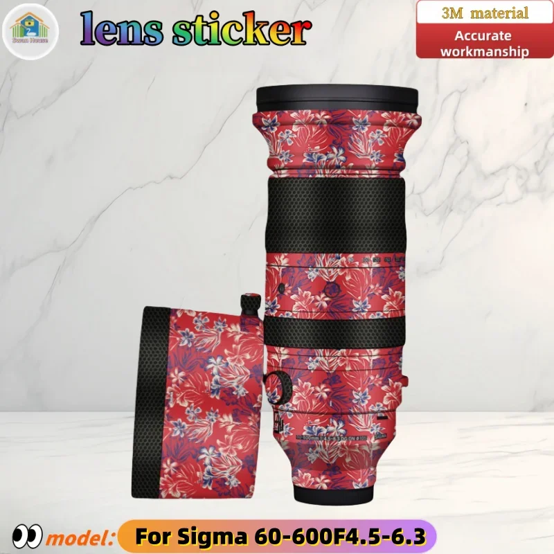 Для Sigma 60-600F4.5-6.3 наклейка на объектив камеры кожа сделай сам износостойкая