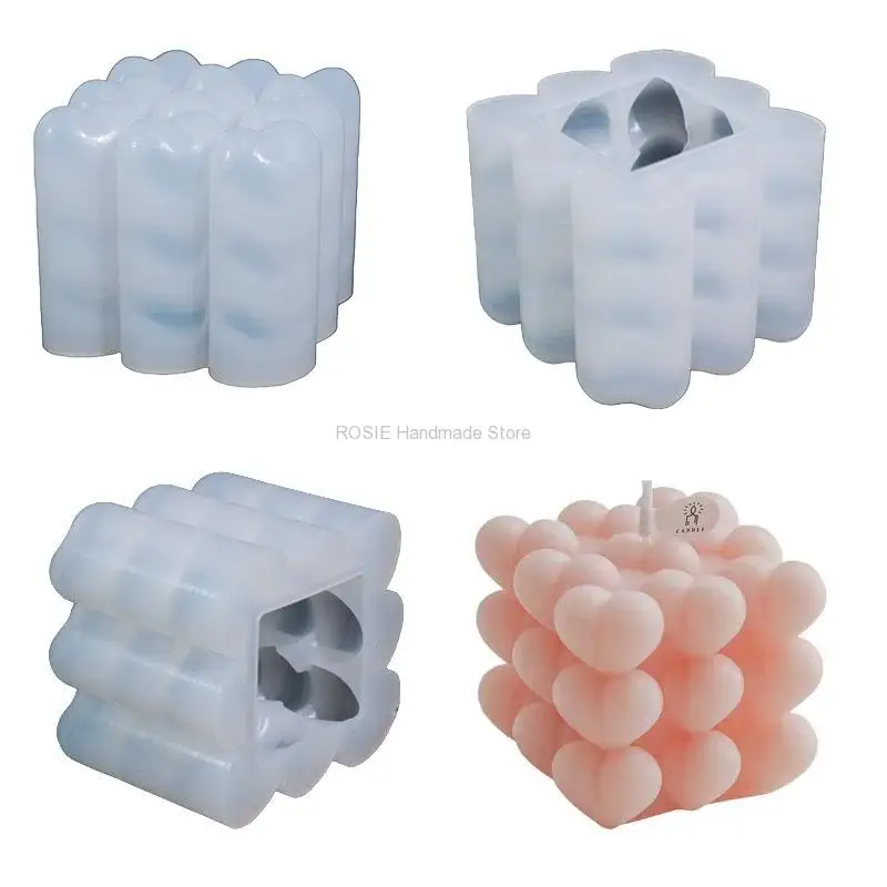 Силиконовая форма сделай сам для свечей выпечки в виде куба льда дня рождения Дня