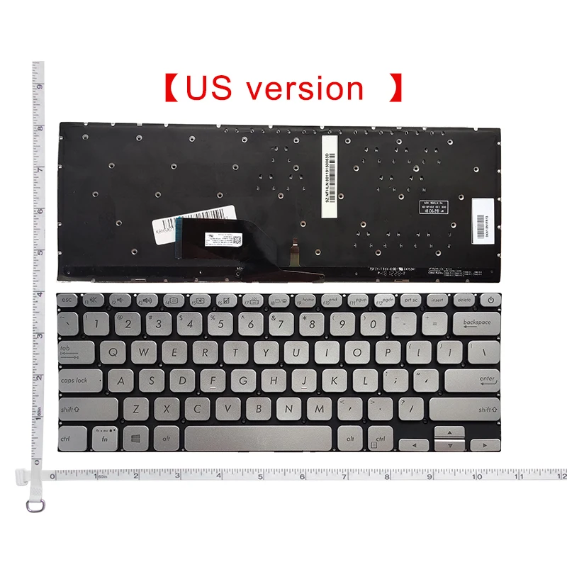 

Клавиатура для ноутбуков ASUS adol14 ADOL14FA S403F A403F X403F ADOL13u с английской подсветкой