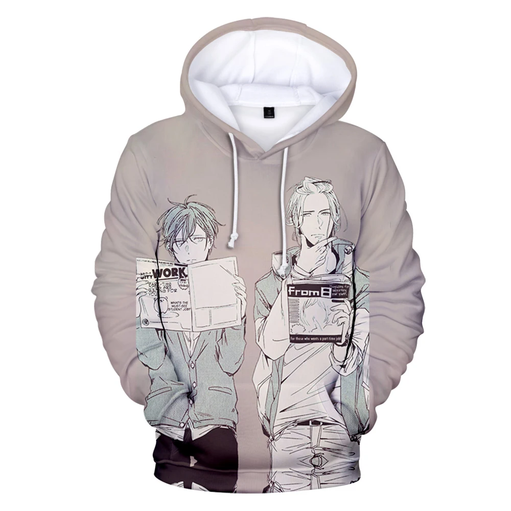 

Given Manga Music Mafuyu Hoodie 3D Sweatshirt Long Sleeve Women Men's Harajuku Kids Clothes