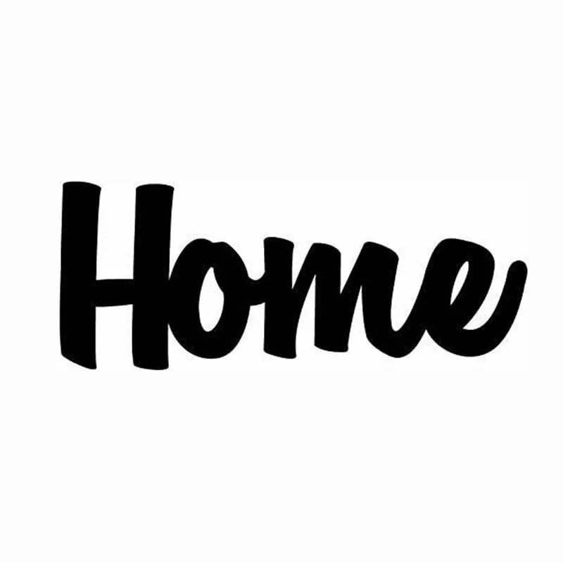 

Home Word Metal Wall Art 10 Long X 4 High Home Living Room Interior Decoration Metal Art Vintage Metal Plate Interior Wall Art