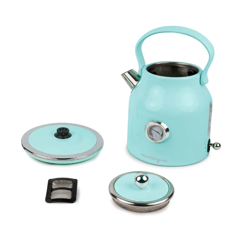 

Nostalgia CLWK17AQ Classic Retro Electric Water Kettle