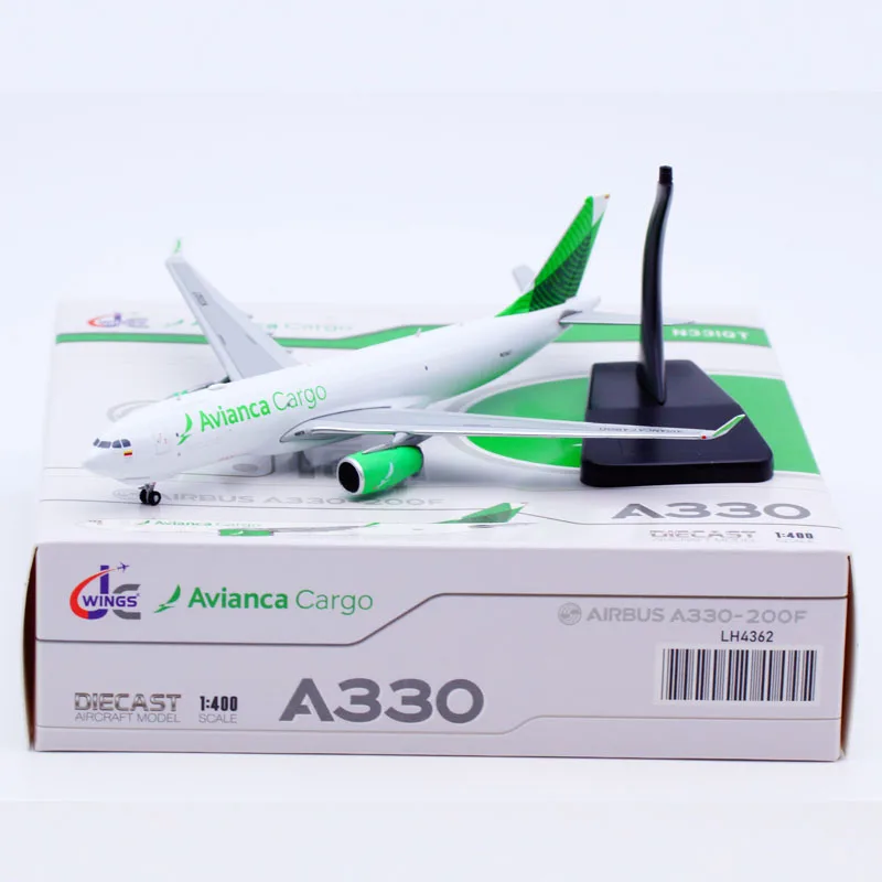 Фото Коллекционный самолет из сплава LH4362, подарок, фотосессия 1:400, авиабра, грузовая модель летательного аппарата, самолета под давлением, модель N331QT с подставкой №1