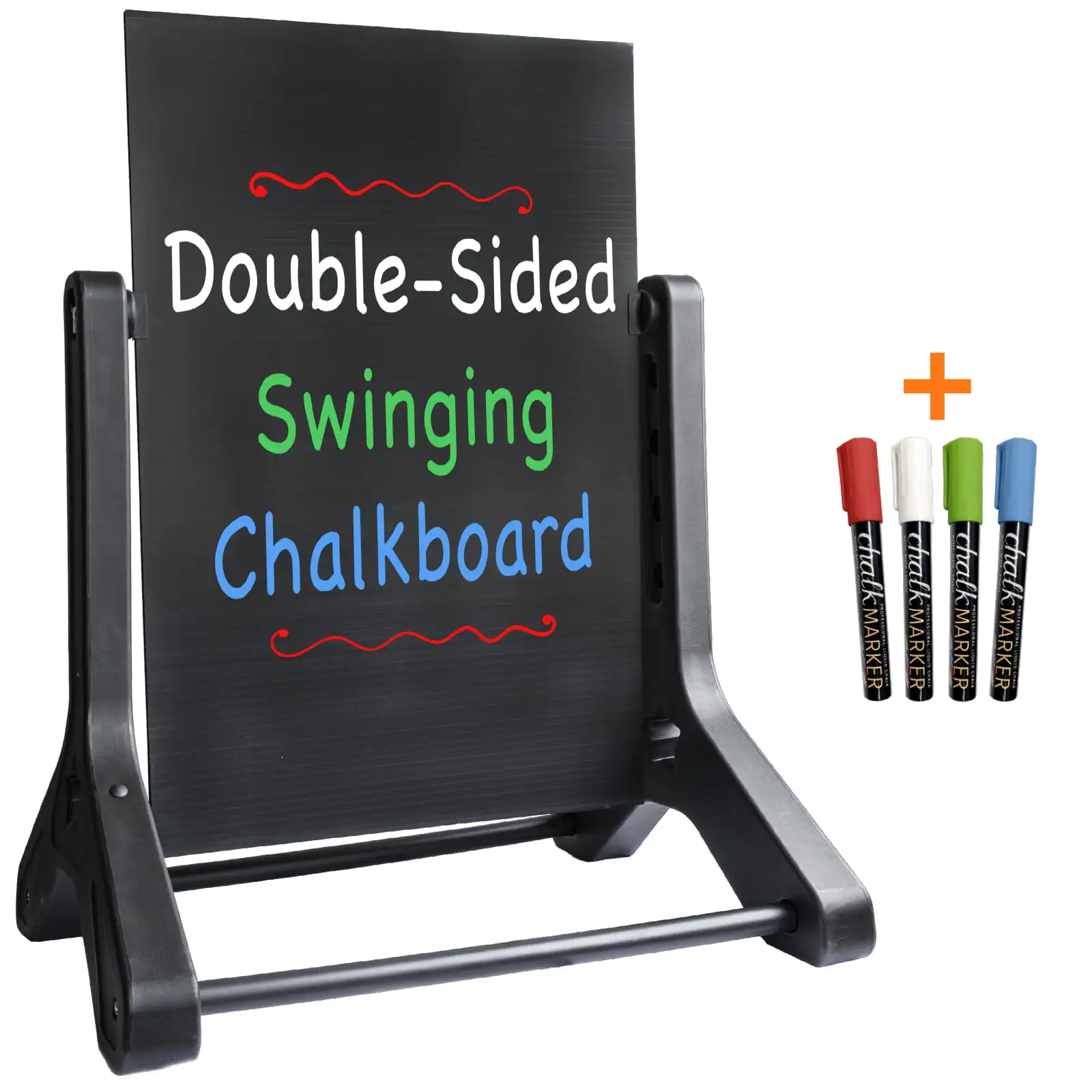 Swinging Chalkboard Message Sidewalk Sign  24