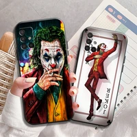 funny joker clown phone cases for samsung s20 fe s20 s8 plus s9 plus s10 s10e s10 lite m11 m12 s21 ultra original soft