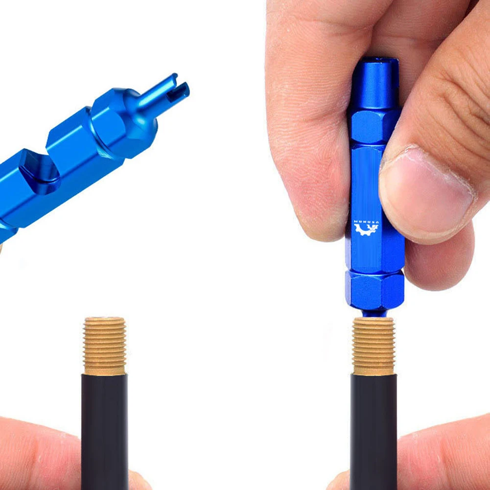 

60ml 2oz Bicycle Tubeless Sealant Injector With Valve Core Removal Tool Universal US/French Nozzle Bikes Tyre Filling Tools