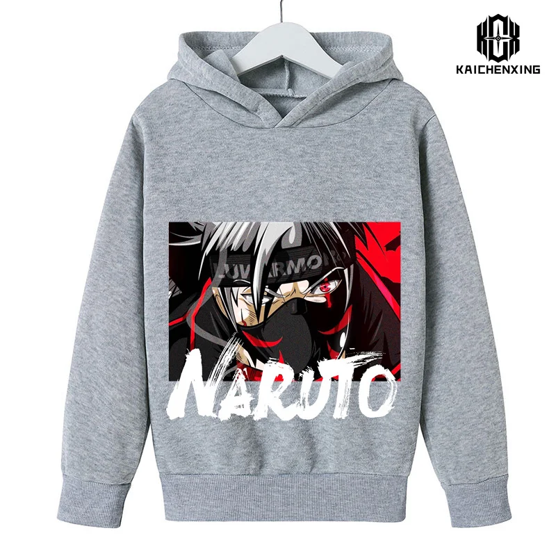 

2023 Anime Naruto Hoodie Cute Top Children's Sweatshirt Boys and Girls Naruto Fashion Sports Hoodie Children's Sports Hoodie