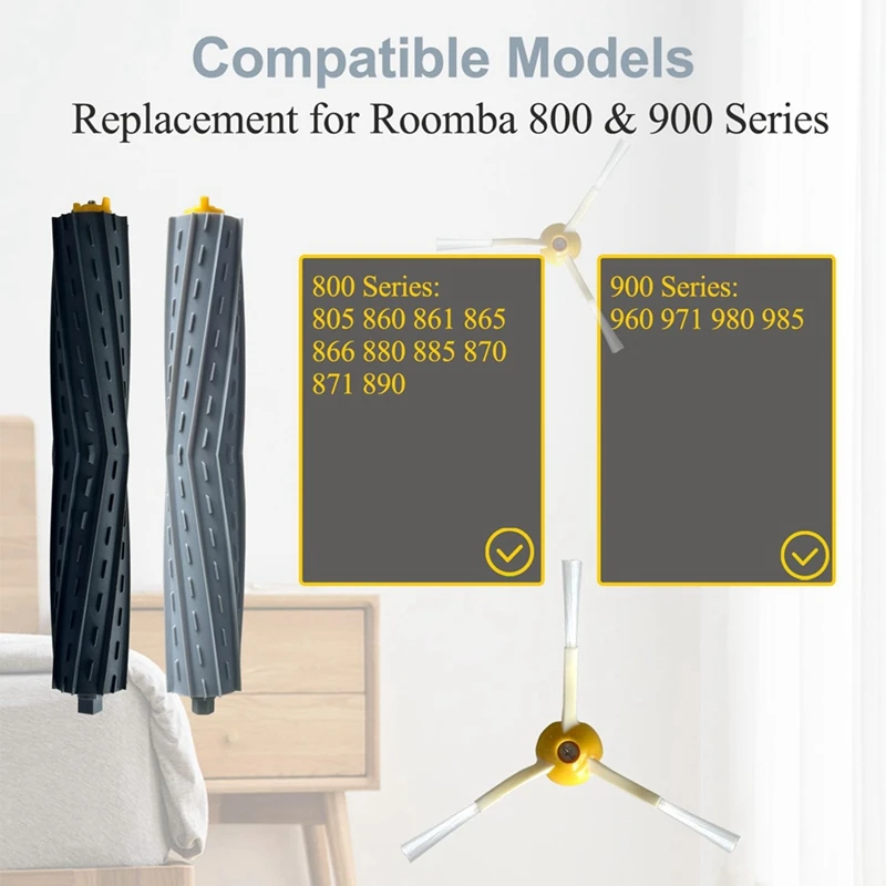 Щетка для чистки HEPA-фильтра сменные аксессуары Irobot Roomba 860 865 866 870 871 980 960 966 981
