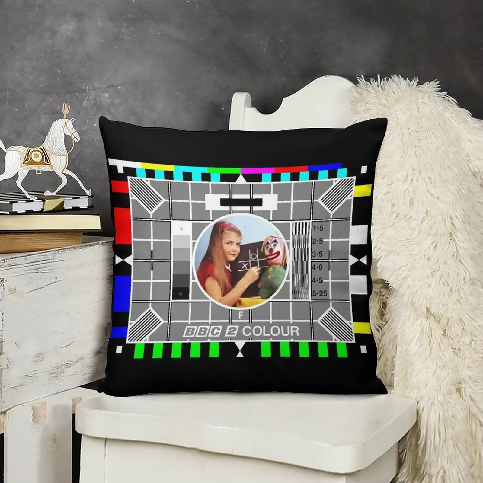 Beebthings Testcard F Декоративная подушка наволочка роскошные декоративные диванные