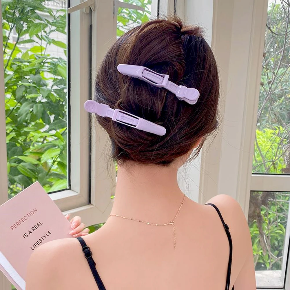 

Natural Fluffy Hair Volumizer Clips Premium Quality Hairstyling Home Girls Family Clip Hair Delicate Simple Cute Jelly Color