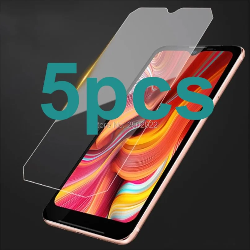 

5pcs high quality tempered glass on for doogee s96 pro protective film explosion-proof screen protector for doogee s96 pro