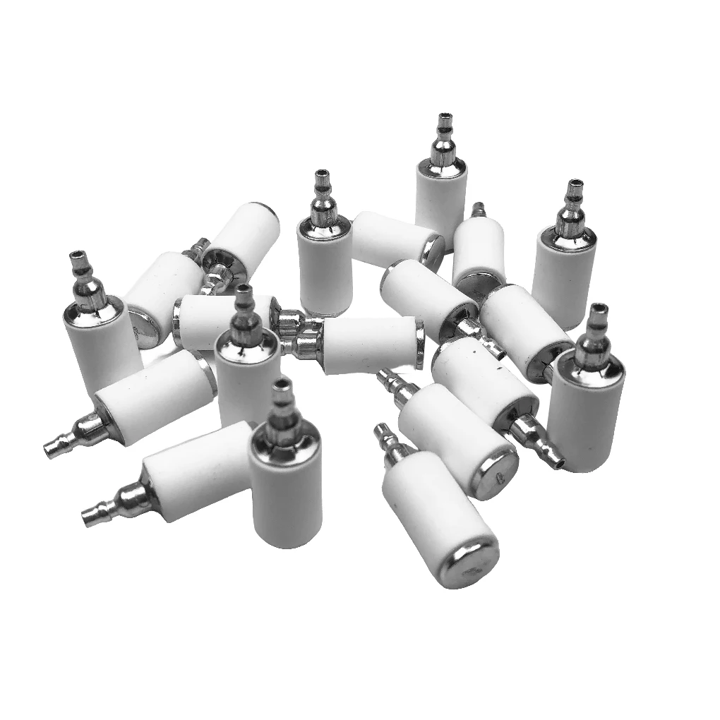 

20Pcs Chainsaw Metal Fuel Filter Chain Saw Filters Engine Accessories Trimmer Filtration System Supplies Spare Parts