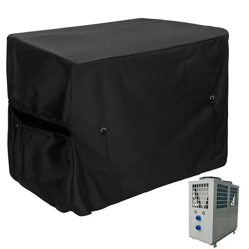 

Air Conditioner Outside Cover 8 Drawstrings Pool Equipment Insulation Cover 39.7 X 33.8 X 30.7 Inch Pool Equipment Insulation