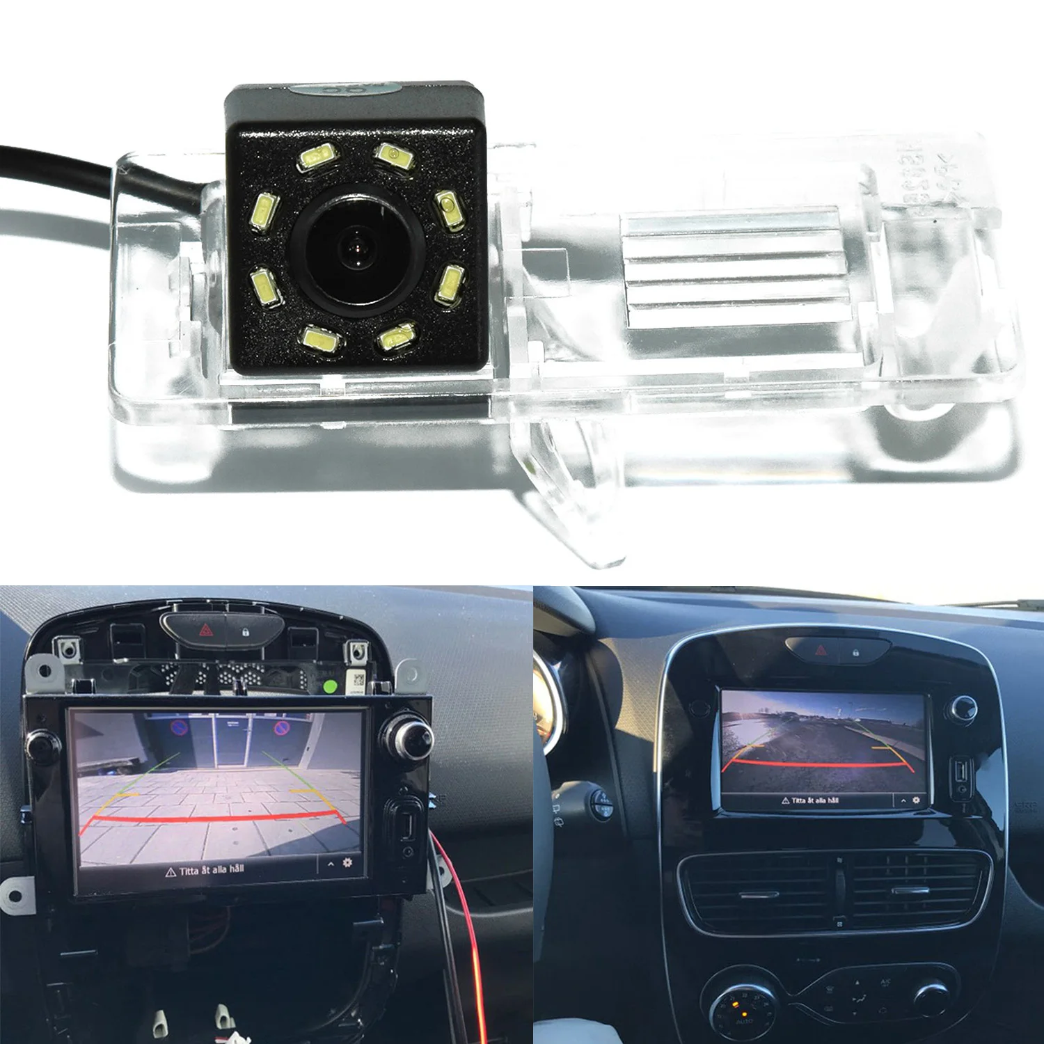 

CCD Car Rearview Rear Car Cams Parking Reverse Backup Camera For Renault Clio 4 IV 2011~2012 Parkassist Car Accessories