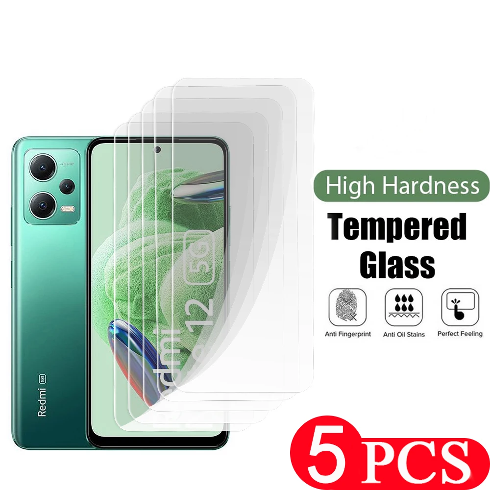 

Закаленное стекло для Redmi note 12 pro Speed Turbo Discovery 12S note 11 SE 11 S 11E 11T pro plus, защитная пленка для экрана телефона, 5 шт.