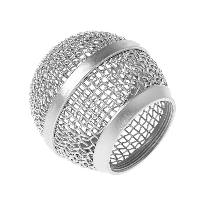 Фото Новая сетчатая решетка для микрофона с шаровой головкой для микрофонов Shure PG58 PG48, сменные аксессуары №3