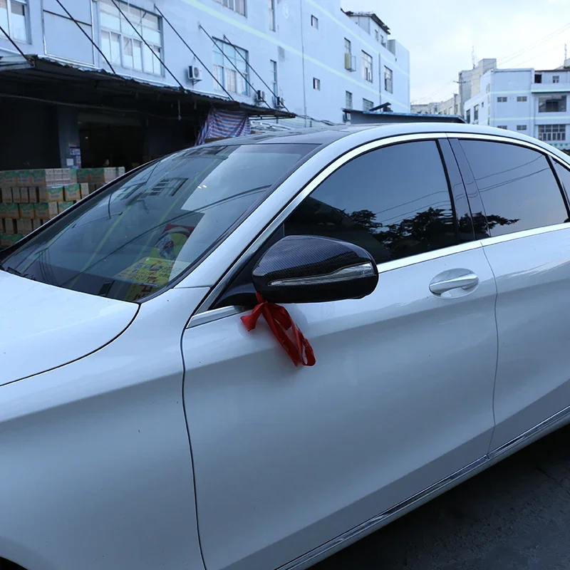 2 шт. крышка для зеркала заднего вида Mercedes Benz C W205 E W213 GLC-Class X253 S Class W222 ABS