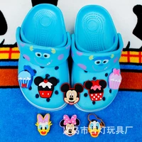 disney cartoon princess mickey toy story figures shoe buckle crocs charms diy slippers accessories souvenir wholesale kids gifts