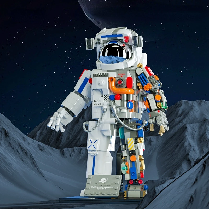 

Строительный блок MOC креативная Вселенная серия исследования модель астронавта строительный блок детская игрушка декоративный сборный пазл