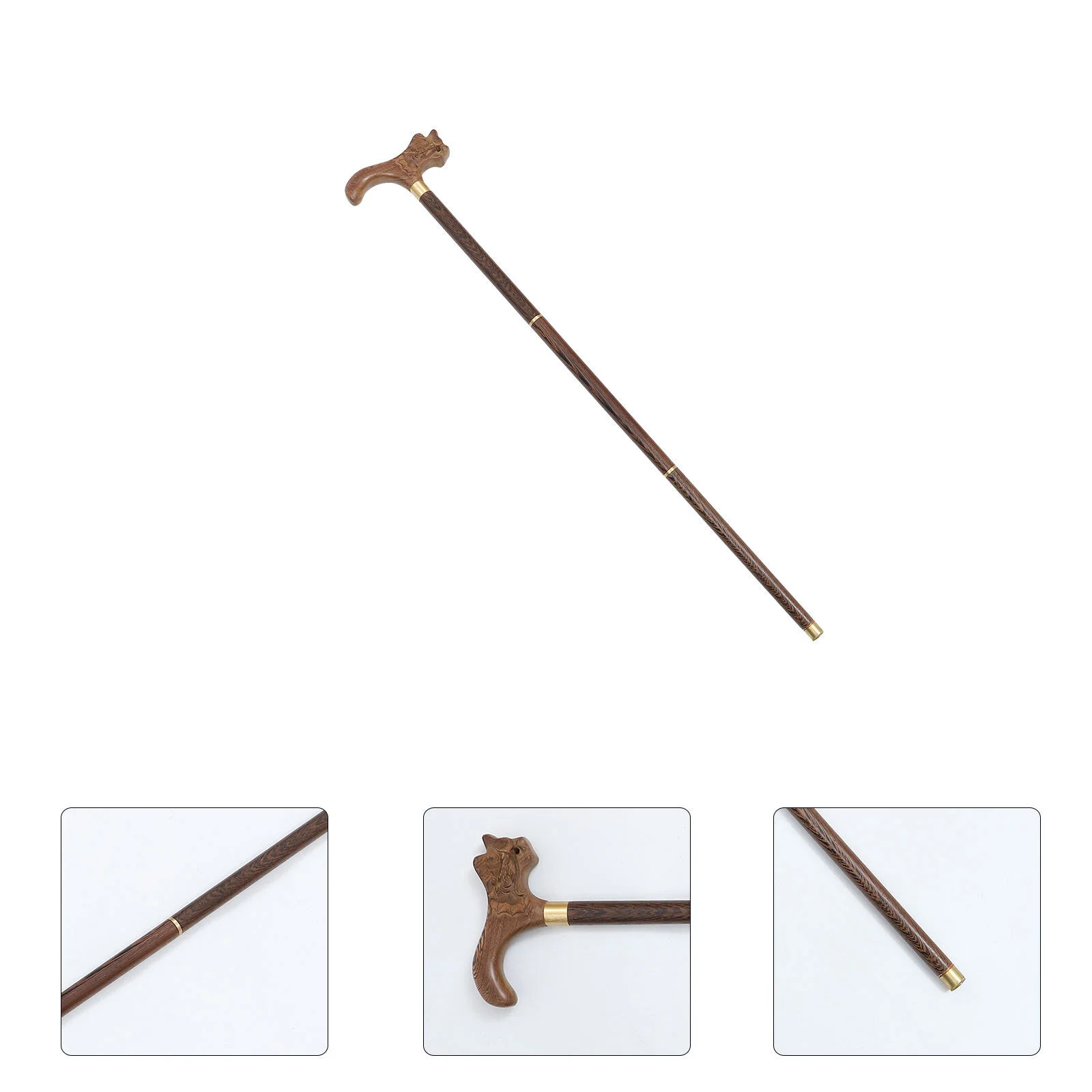

Trekking Sticks Elderly Walking Rod Anti-skid Detachable Pole Portable