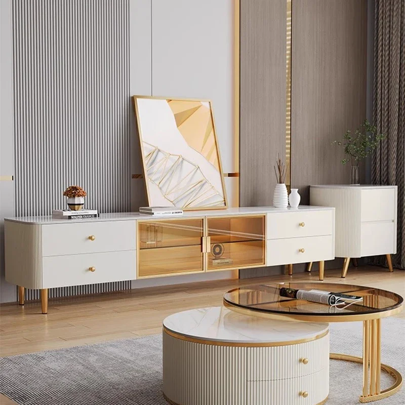 Подставки для телевизора с плавающими ящиками современная уличная игровая полка