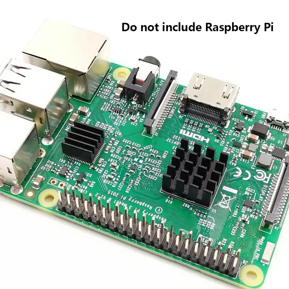 Комплект для радиатора из алюминиевого сплава Raspberry Pi 23 B + 4B