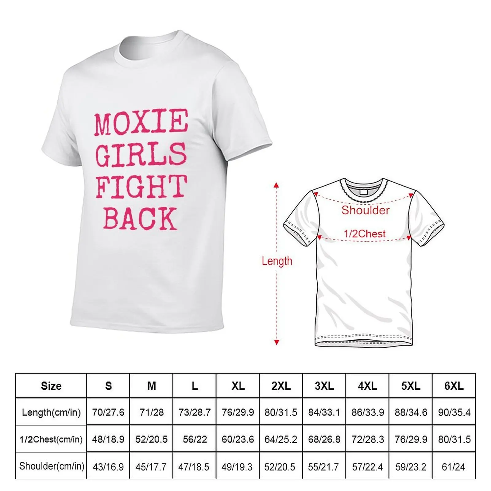 Фото Футболка Moxie Girls Fight Back с простым графическим дизайном №2