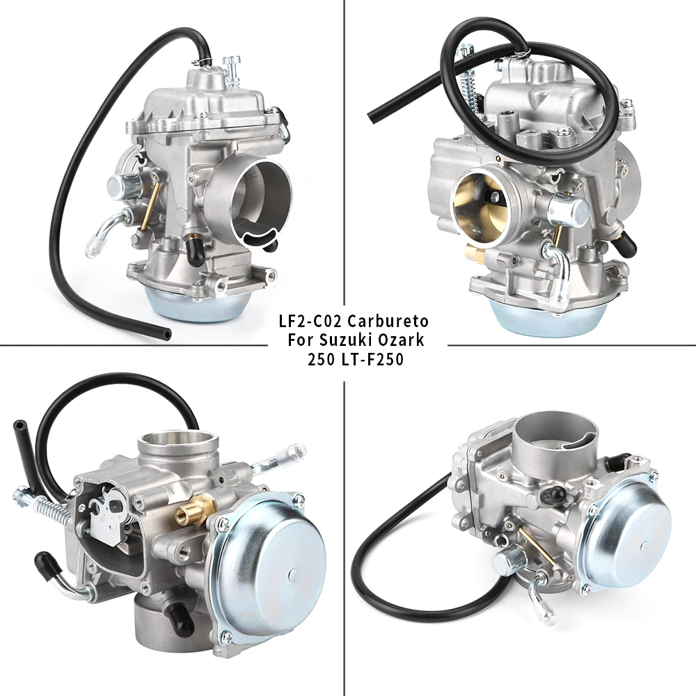 LF2-C02 Замена карбюратора для Suzuki Ozark 250 LT-F250 2x4 2002-2014 Quadsport Z250 LTZ250 2004-2009 ATV 13200-05G01