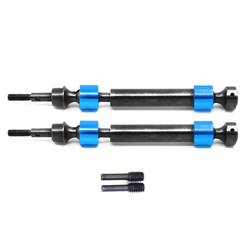 

2 шт., карданный вал из твердой стали для Traxxas 1/10 Maxx 4S 89076-4