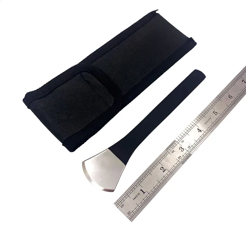 

Dobeli Vegetable Skinning Shovel Knife Leather Thinning Cutting Knife Handmade Leather Goods DIY Tool Leathercraft Supplies