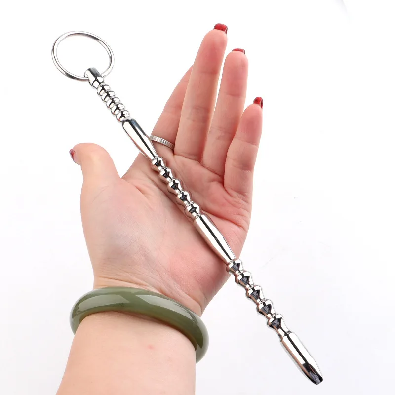 Удлиненная уретральная пробка с конским глазом мастурбация пениса расширитель