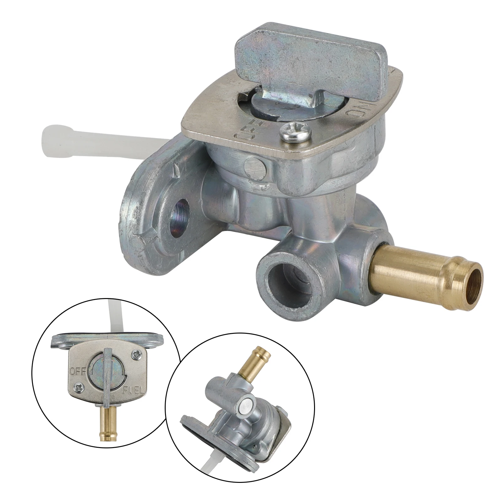 

Artudatech Бензобак топливный клапан петух клапан подходит для Yamaha YZ125 YZ250 06-22 3JD-24500-10 Запчасти для двигателя