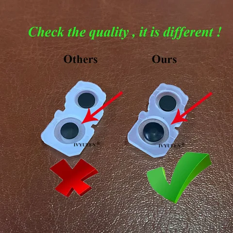 IVYUEEN Токопроводящая резиновая клавиатура для контроллера PlayStation 5