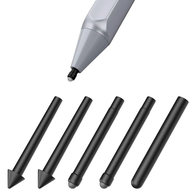 

5 шт. наконечников для ручки для поверхности (тип 2XHB/2X2H/H), Сменный Набор наконечников для ручки, резиновая ручка для Surface Pro 2017 (модель 1776)/Pro 4