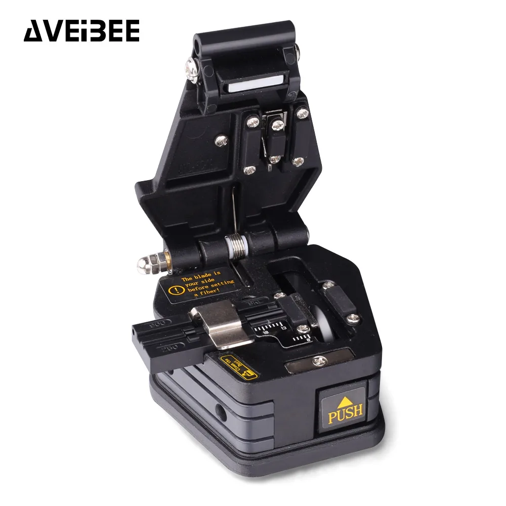 New Fiber cleaver SKL-6C cable cutting knife FTTH fiber optic knife tools cutter High Precision Fiber Cleavers 16 surface blade