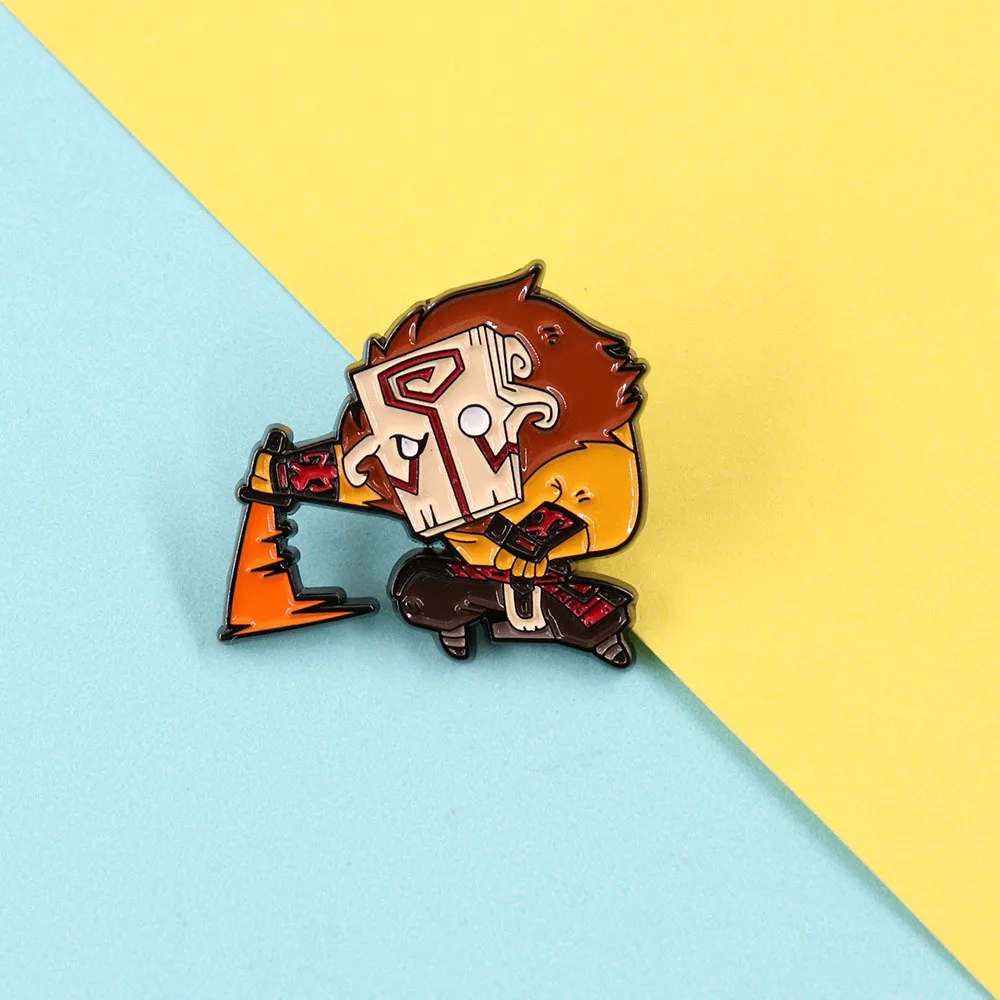 Эмалированные булавки Juggernaut игра Dota 2 значок на лацкане брошь украшение