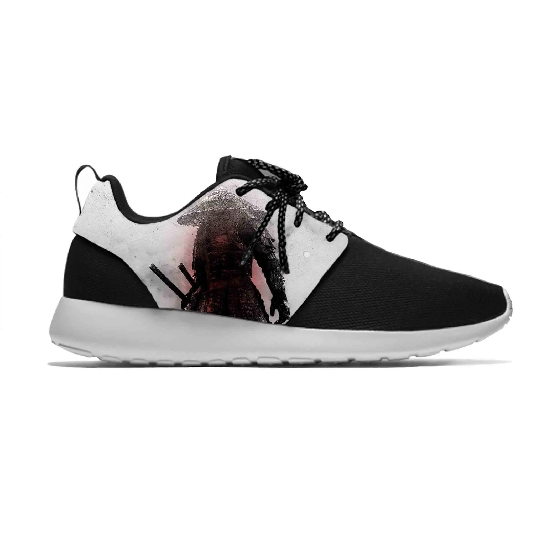 

Лидер продаж, классная спортивная обувь с японским аниме мультяшным Самураем катаной воином, легкие мужские и женские кроссовки, дышащая сетчатая обувь для бега