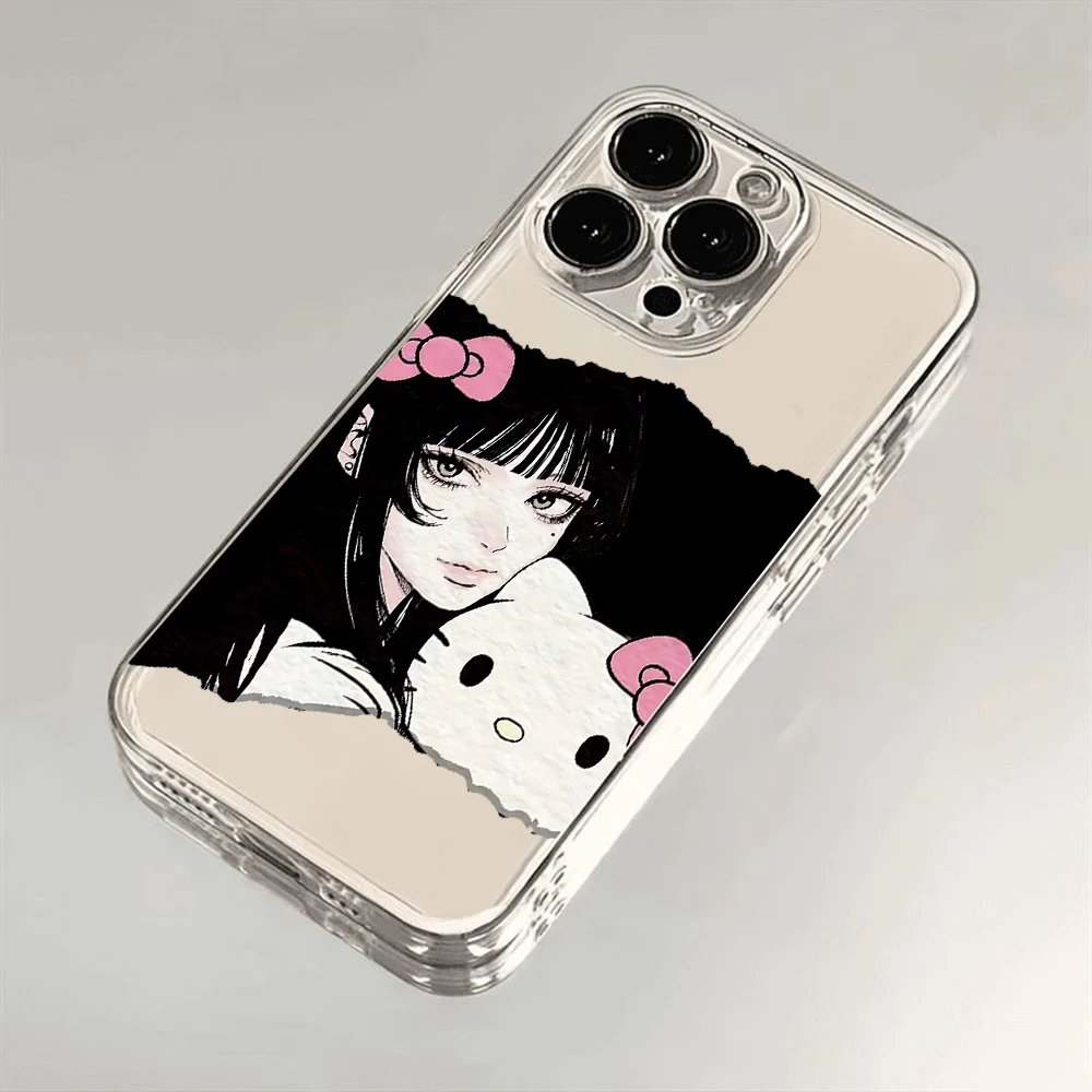 Аниме Tomie kwake AMIS Hello Kittys чехол для телефона VIVO Y28 V30e Y75 Y03 Y36 Y100 Y22s Y50 Y21 Y20 V29 V23e V21e 5G