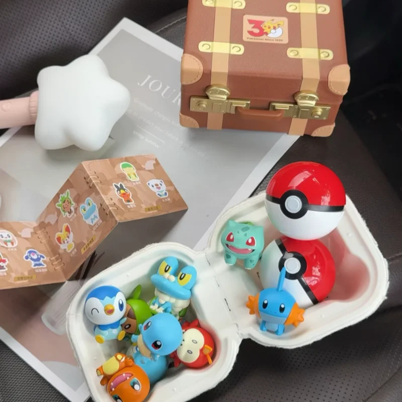 Коллекционная фигурка Funism Pokemon к 30-летию: Слепая коробка-сюрприз, Покебол, настольное украшение для взрослых коллекционеров (art.: 3920dc2fefeef) - 3920dc2fefeef