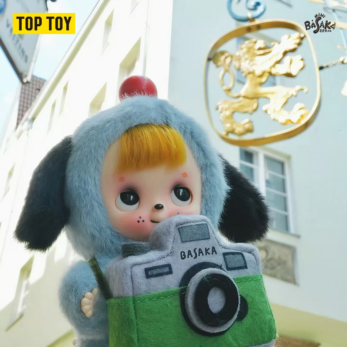 Фото Плюшевая игрушка-сюрприз TOPTOY Basaka из серии Happy: «Делая то, что люблю» |   Милая кукла-украшение для стола, коллекционная игрушка, подарок, новинка №3
