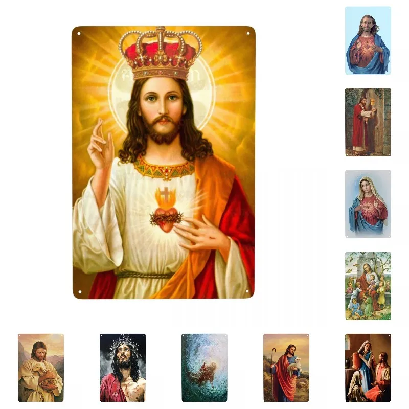 

Металлический знак лорд Иисуса Христа на заказ, винтажные жестяные декоративные знаки бляшки, декор для клуба, кафе, ресторана, мужской пеще...