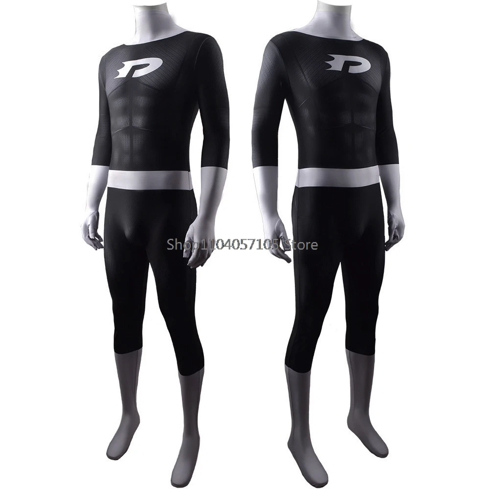 Взрослые дети Дэнни Фантом Косплей костюмы 3D Печатный супергерой Даниэль Фентон