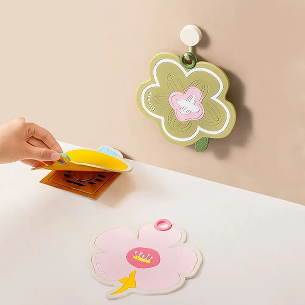 

Силиконовый дренажный коврик для пола, мультяшный дуршлаг, защита от утечки волос, фильтр для слива в канализацию, противоблокирующий кухонный аксессуар для душа