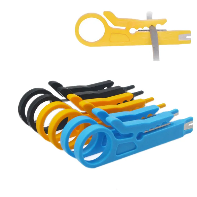 

Cable Stripping Wire Cutter Crimping Tool Multi Stripper Knife Crimper Pliers Mini Portable Decrustation Wire Cutter Repair Tool